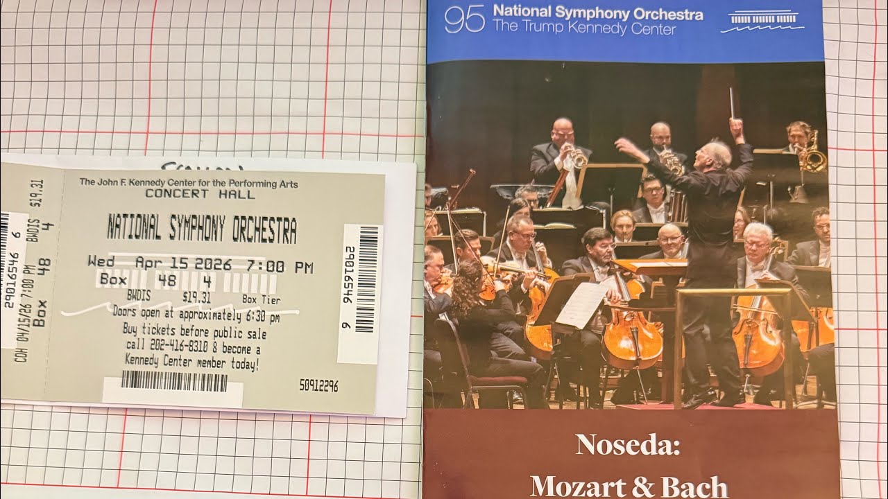 Mozart Symphony #41 Jupiter 4th Movement Coda fugato NSO with