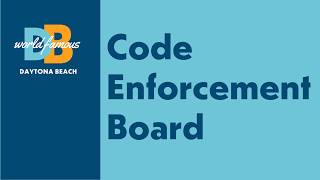 Code Enforcement Board: September 10, 2026 Guide