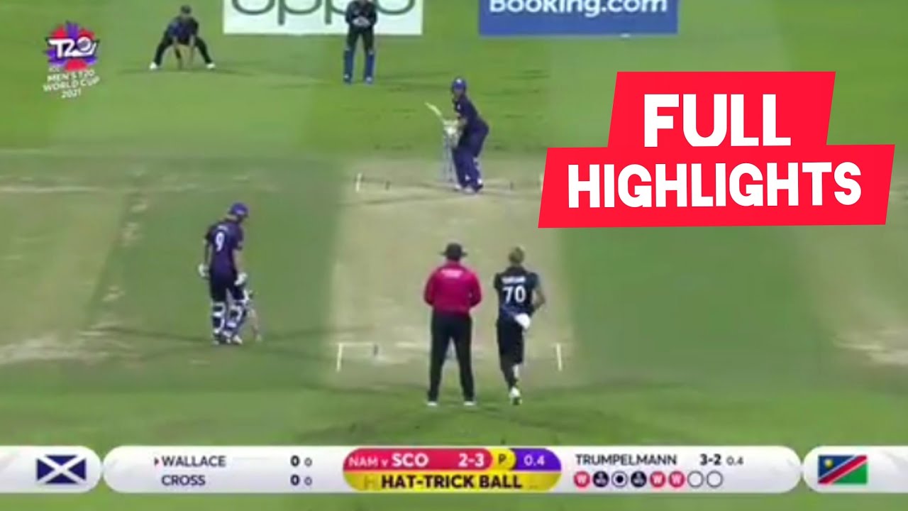 Scotland Vs Namibia T20 highlights|Scotland vs Namibia World Cup 2021 highlights|