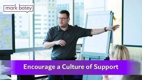 Make your organisation more creative & innovative - 3 - Encourage a Culture of Support