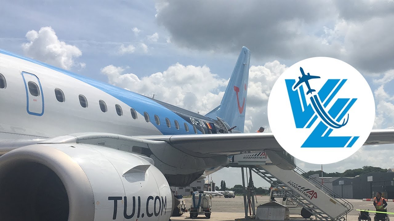 TUI Fly Belgium Embraer 190 Economy Class review - YouTube