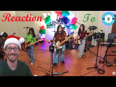 FESTIVE! LIVE in Minglanilla Christmas party | Little Drummer Boy - Missioned Souls | REACTION