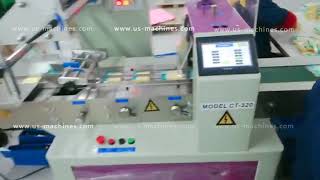 Automatic small note book notepads bag flow packaging machine horizontal film wrapper machine