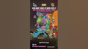 How much work for 1 million?💵 #shorts #geography #map #mapping