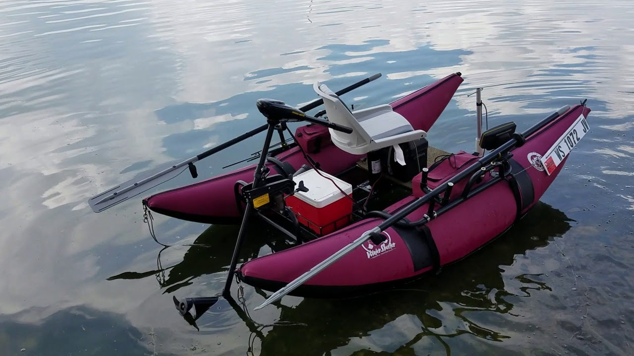 Water Skeeter personal pontoon YouTube