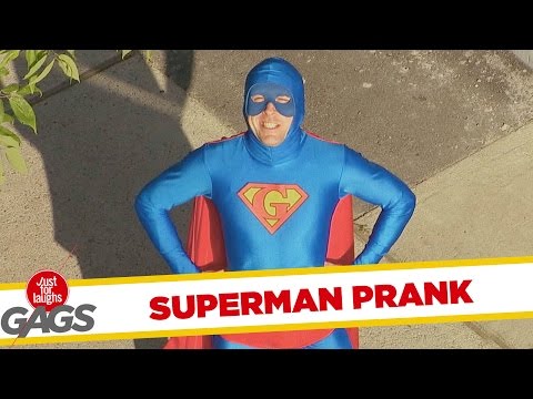 youtube filmek - Amazing Superman Prank - Throwback Thursday