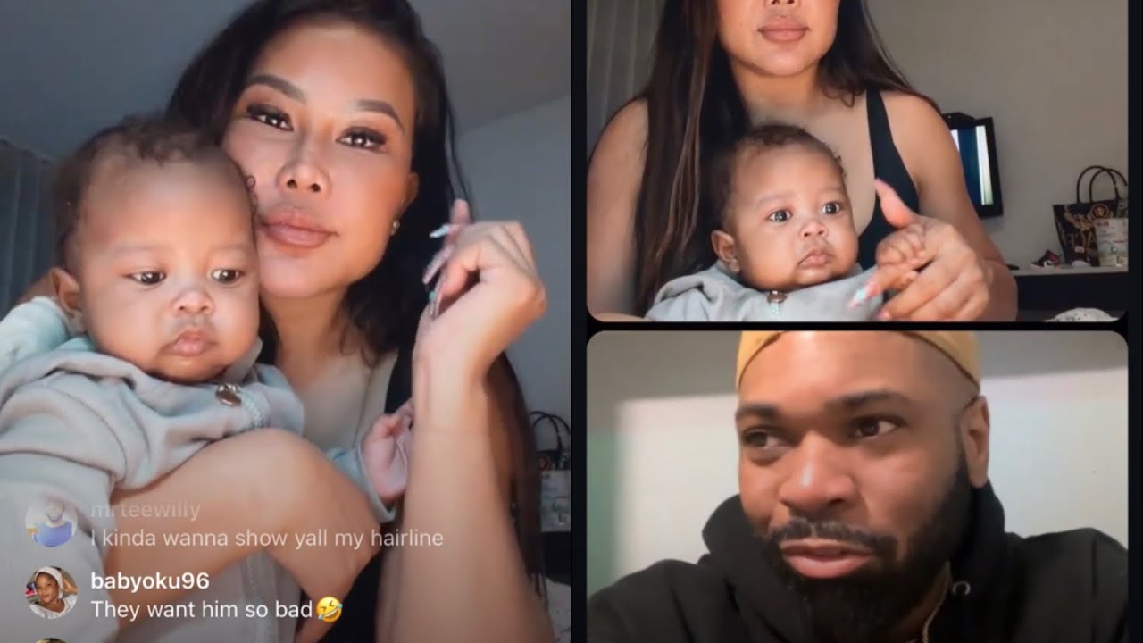 Radadarling Michael Blackson's Ex Rada Darling Went Live With Their Baby Talking ...