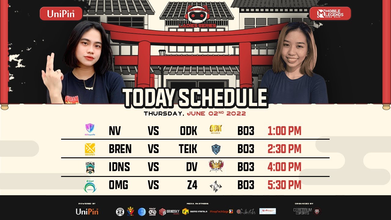 UniPin Ladies Series PH S1 - Regular Season Week 3 Day 4