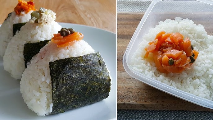 Spicy Salmon Onigiri (Rice Ball) Recipe at Framroze Deli