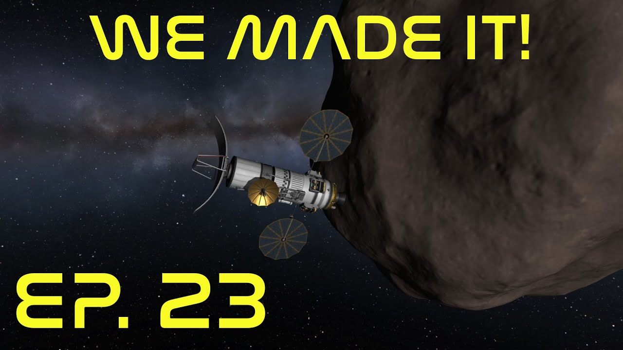 We finally made it, but almost lost it all! Kerbal Space Program Ep. 23 ...