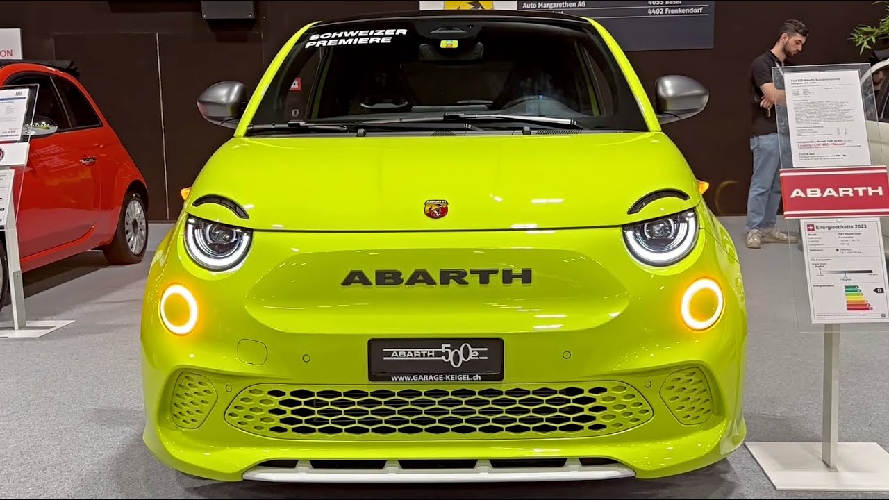 New Abarth 500e Scorpionissima 2024 | Sound Generator, Exterior & Interior
