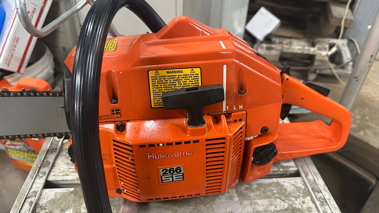 This might be the nicest Husqvarna 266xp I’ve ever seen! - YouTube