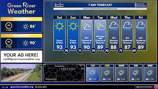 🔴 LIVE: Green River Weather 24/7 | Kentucky Weather Forecast & Live Radar