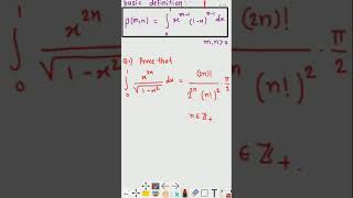 Problems on Beta Function(1)