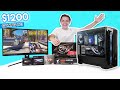 Epic $1200 Gaming PC Build 2020! [RX 5700XT & Ryzen 5 3600X w/1440p Benchmarks!]