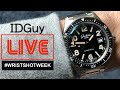 Sharing Our Love For Sports Watches - WRIST-SHOT WEEK - IDGuy Live