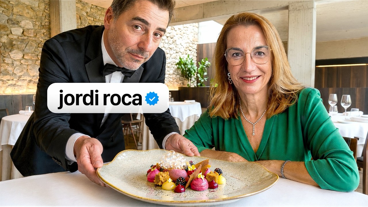 Comiendo en el Restaurante Secreto de los Hermanos Roca