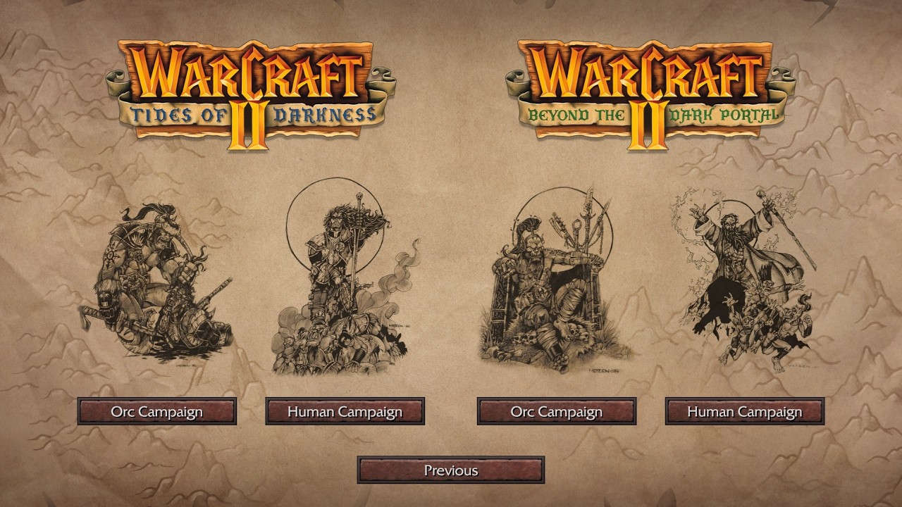 Warcraft 2 Remastered Orc Campaign 8 The Runestone at Caer Darrow