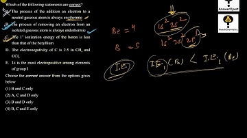 Which of the following statements are correct?