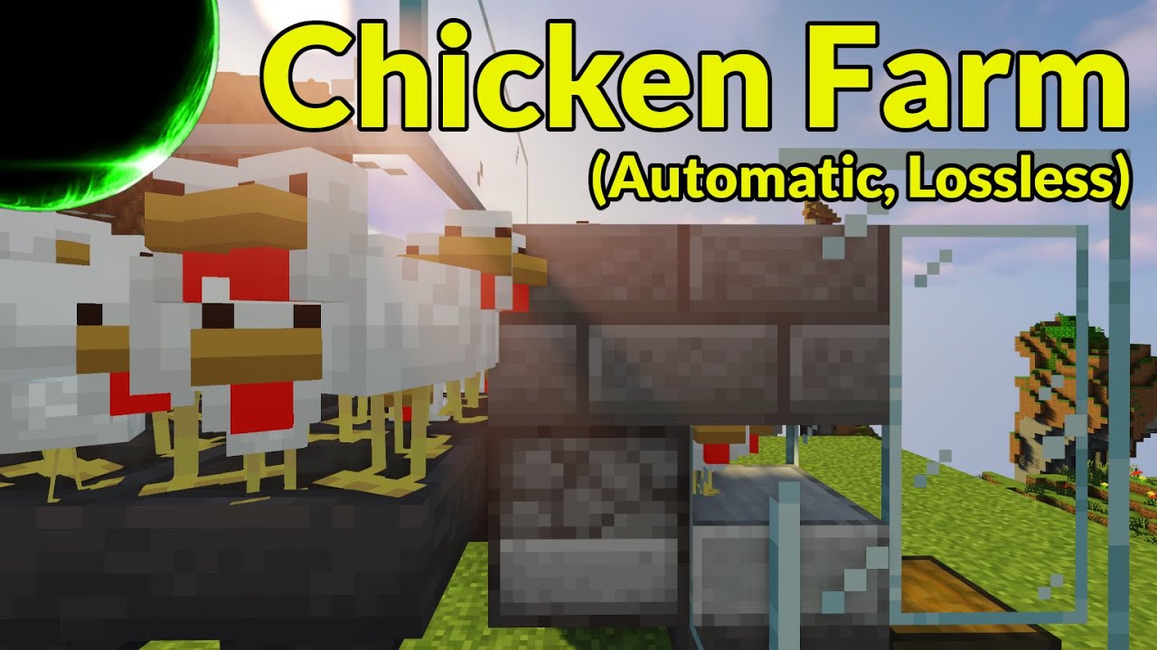How to Make an Automatic Chicken Farm (Java & Bedrock 1.21.5 ...