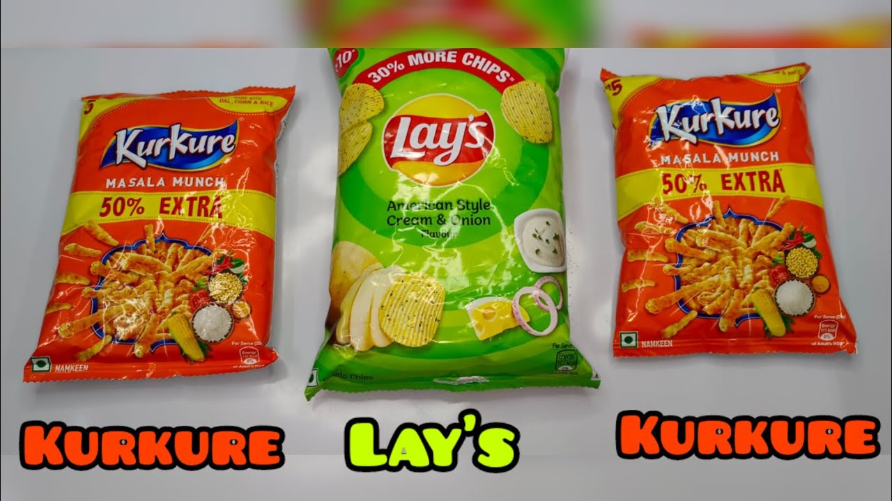 Lay's vs kurkure chips kurkure snakes snakes opening video YouTube