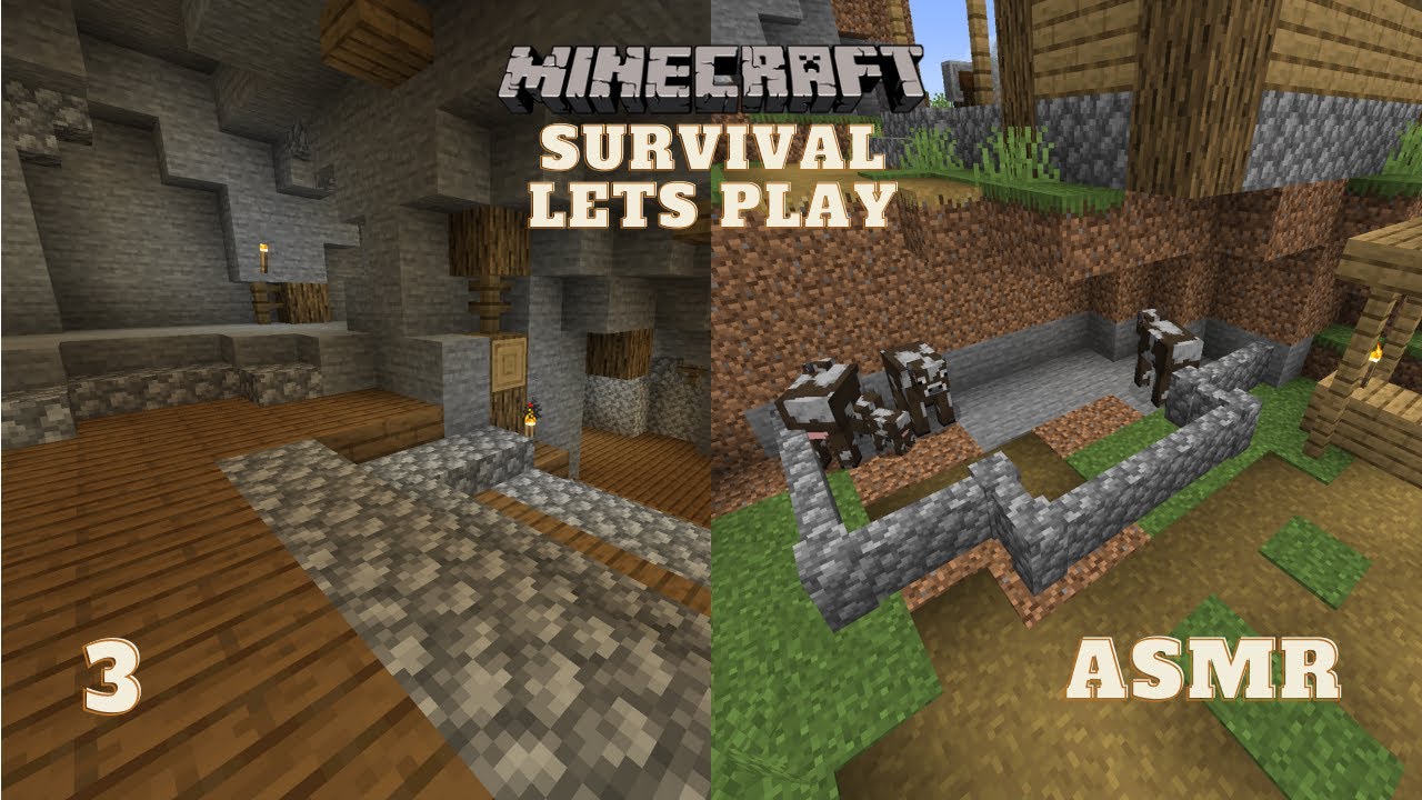 ASMR Minecraft 1.18 | Part 3 | Mouth sounds and Rambling