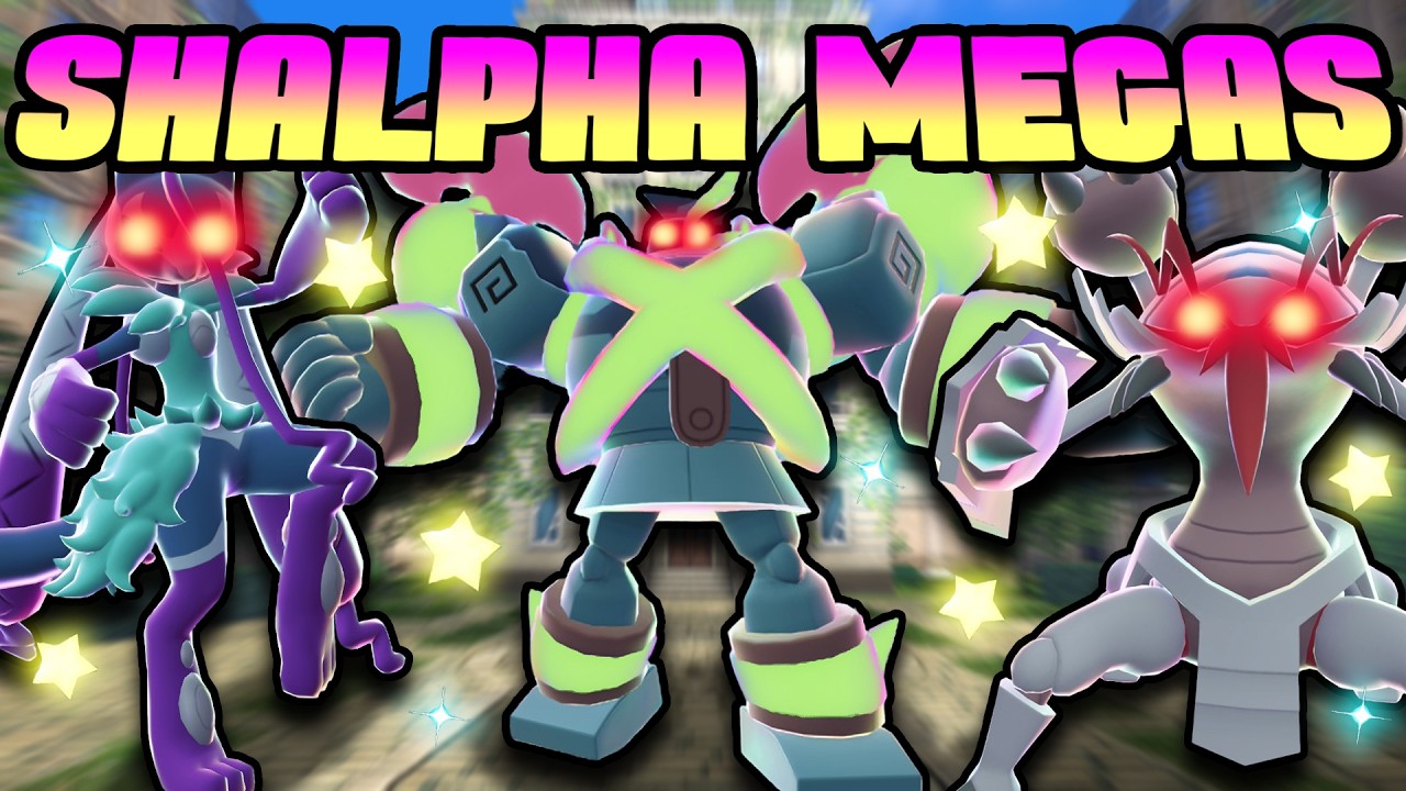I Caught Every Shiny Alpha DLC Mega in Pokemon Legends ZA!