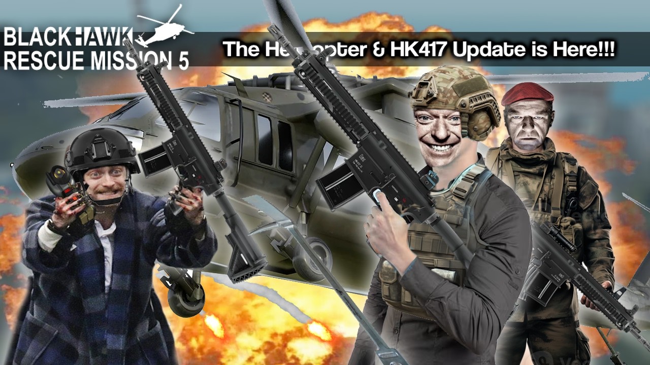 Вертолётные средства противодействия, HK417, система прорыва и многое другое!!! | Геймплей BRM5
