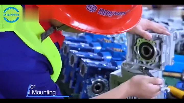 The manufacturing process of the nmrv worm gearbox