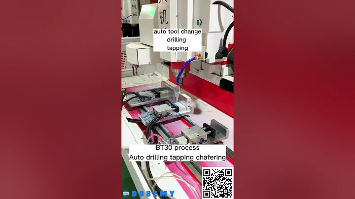 BT30 auto drilling tapping chamfering machine