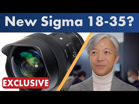 CP+ 2023 | Sigma CEO Kazuto Yamaki on a new 18-35, his favorite lenses and more