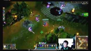 CLG vs CRS #12 Elementz Failed Sona Ult (Doublelift's Perspective)