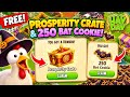 FREE Prosperity Crate 250 Bat Cookies Hay Day FREE Prosperity Crate 250 Bat Cookies Hay Day