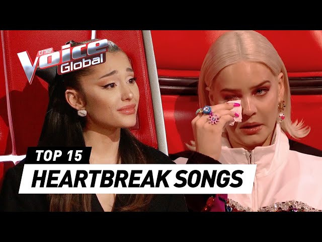 💔 EMOTIONAL HEARTBREAK songs on The Voice class=