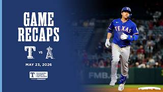 Rangers vs Angels Game Recap 5/23/2026 | Rangers Sports Network screenshot 3