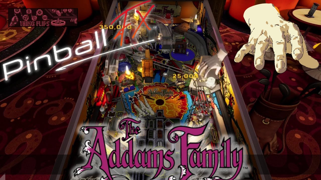 Pinball FX Williams' The Addams Family Tournament (PC) YouTube