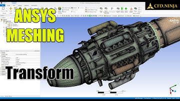 ✅ #Ansys Meshing Tutorial | Transform