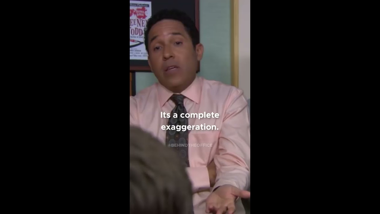 When Oscar Broke Character Office