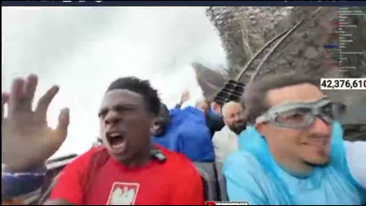 SPEED ON THE FASTEST ROLLER COASTER IN EUROPE 