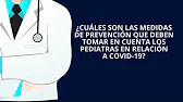 ¿Qué medidas preventivas por COVID-19 deben tener en cuenta los pediatras?