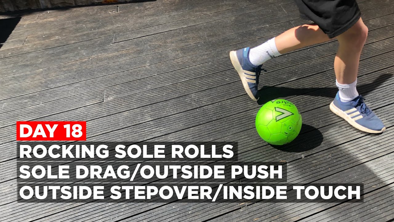 Home Football Coaching | Rocking Sole Rolls/ Sole Drag, Outside Push ...