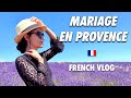 French vlog with english subtitles  wedding in provence france 