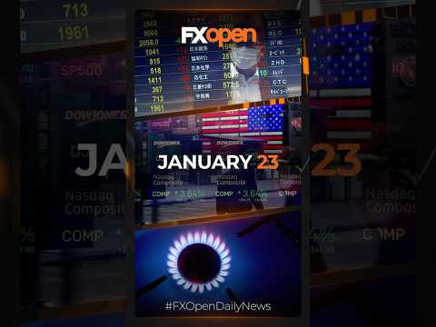 📈 Asia Stocks Rise, US Futures Up & Gas Prices Surge | World Market News, 23rd January with FXOpen