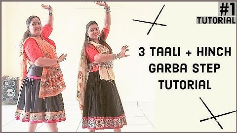 3 Taali + Hinch Garba Step Tutorial | Learn Garba With Nrityakala Dance Studio