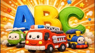 🚁  ABC Soft Toy Song with Cars & Trucks | Learn Alphabet A to Z #kidssongs #abcd screenshot 4