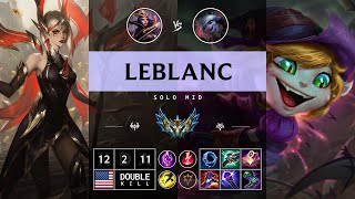 LeBlanc Mid vs Tristana - NA Challenger Patch 14.13