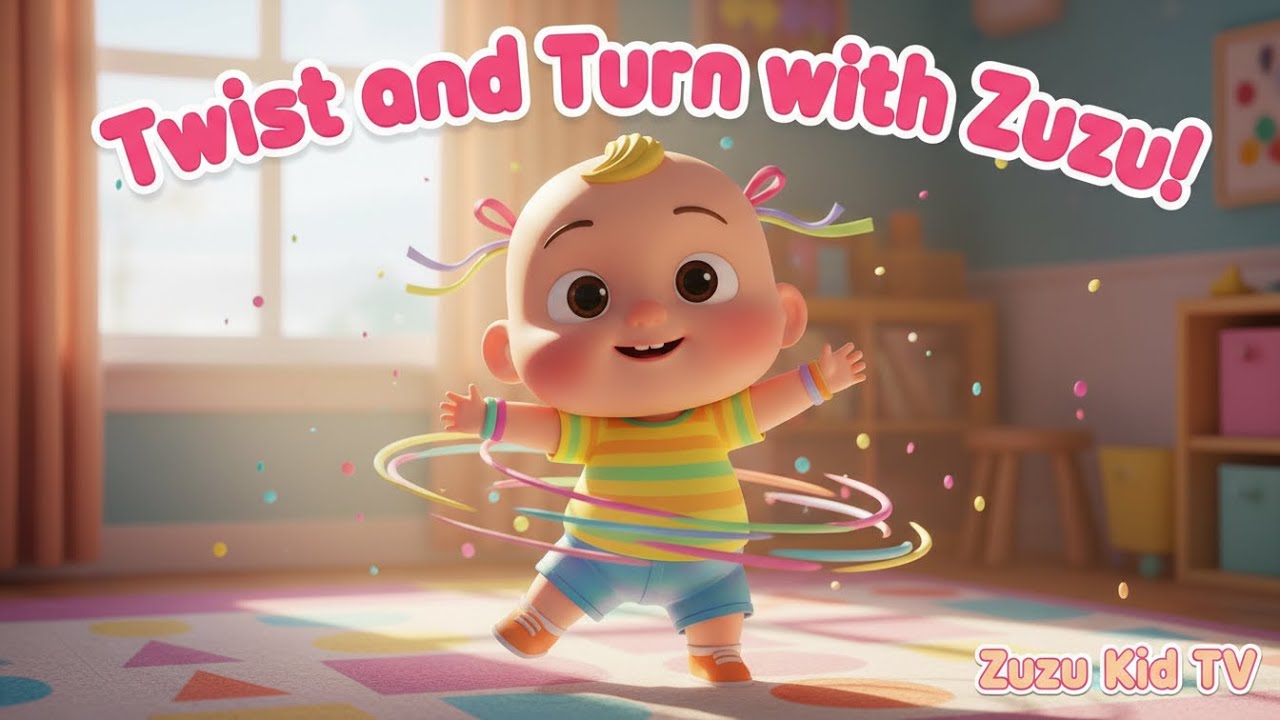 Twist and Turn with Zuzu – Nursery Rhyme, Movement Fun, and Toddler Play