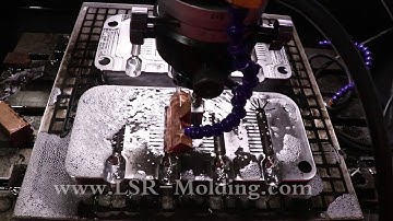 Liquid Silicone Rubber Injection Mold for Silicone Bottle Brush Cleaner