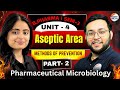 Methods Of Prevention Of Aseptic Area | Part - 2 | Unit - 4 | Sem - 3 | B.Pharm #microbiology