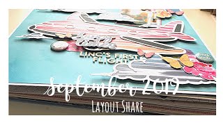 September 2019 Layout Share | Katie